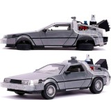 BACK TO THE FUTURE PART II DELOREAN DIE CAST 1/24 MODEL SIMBA TOYS