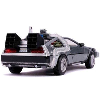 BACK TO THE FUTURE PART II DELOREAN DIE CAST 1/24 MODEL SIMBA TOYS