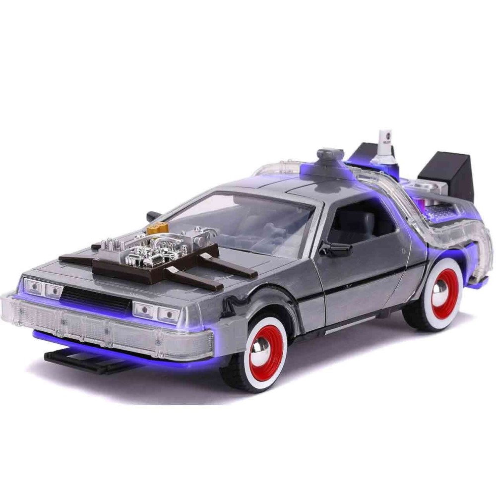 SIMBA TOYS  BACK TO THE FUTURE PART III DELOREAN DIE CAST 1/24 MODEL