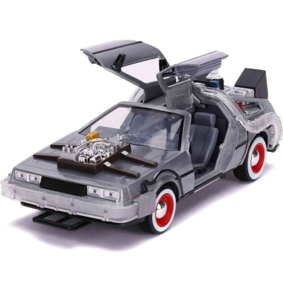 SIMBA TOYS  BACK TO THE FUTURE PART III DELOREAN DIE CAST 1/24 MODEL