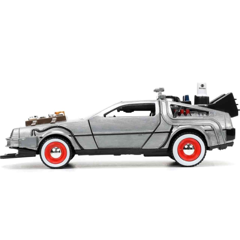 SIMBA TOYS  BACK TO THE FUTURE PART III DELOREAN DIE CAST 1/32 MODEL