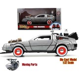 SIMBA TOYS  BACK TO THE FUTURE PART III DELOREAN DIE CAST 1/32 MODEL