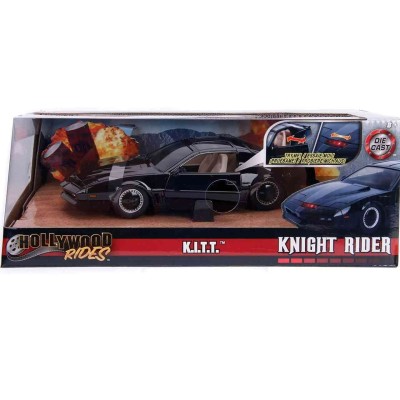 SIMBA TOYS  KNIGHT RIDER K.I.T.T. PONTIAC TRANS AM DIE CAST WITH LIGHTS 1/24 MODEL