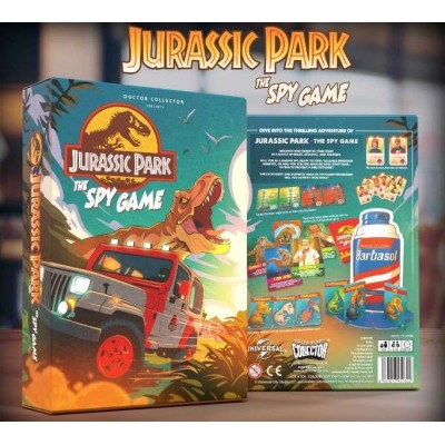 DOCTOR COLLECTOR JURASSIC PARK THE SPY GAME BOARDGAME