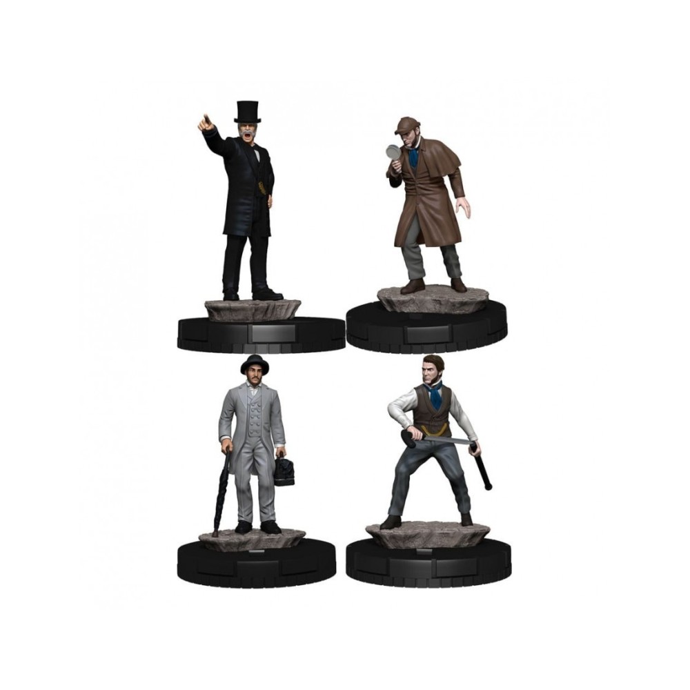 SHERLOCK HOLMES HEROCLIX ICONIX 6X FIGURES WIZKIDS