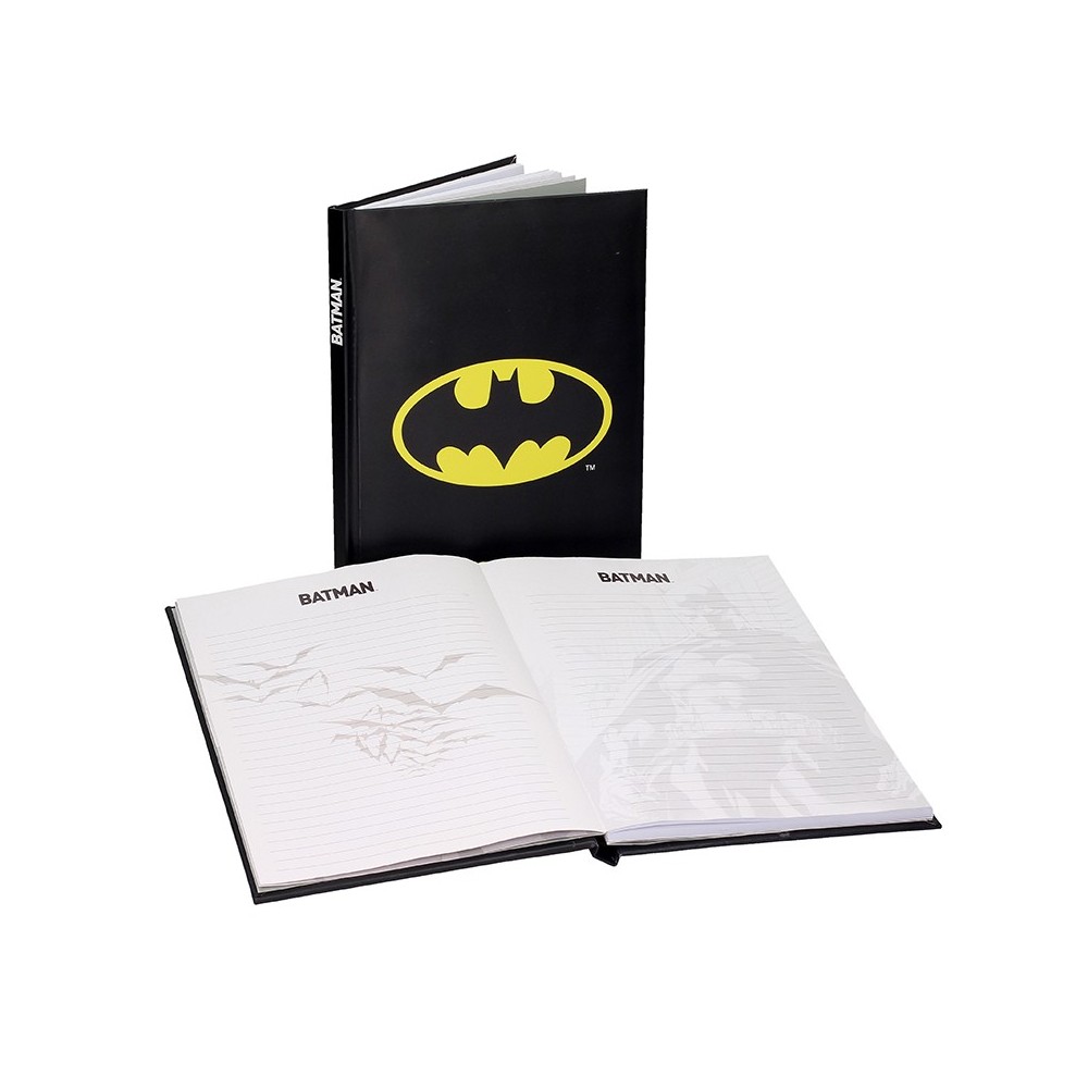 SD TOYS BATMAN BIG NOTEBOOK WITH LIGHT - TACCUINO LUMINOSO 19X29CM