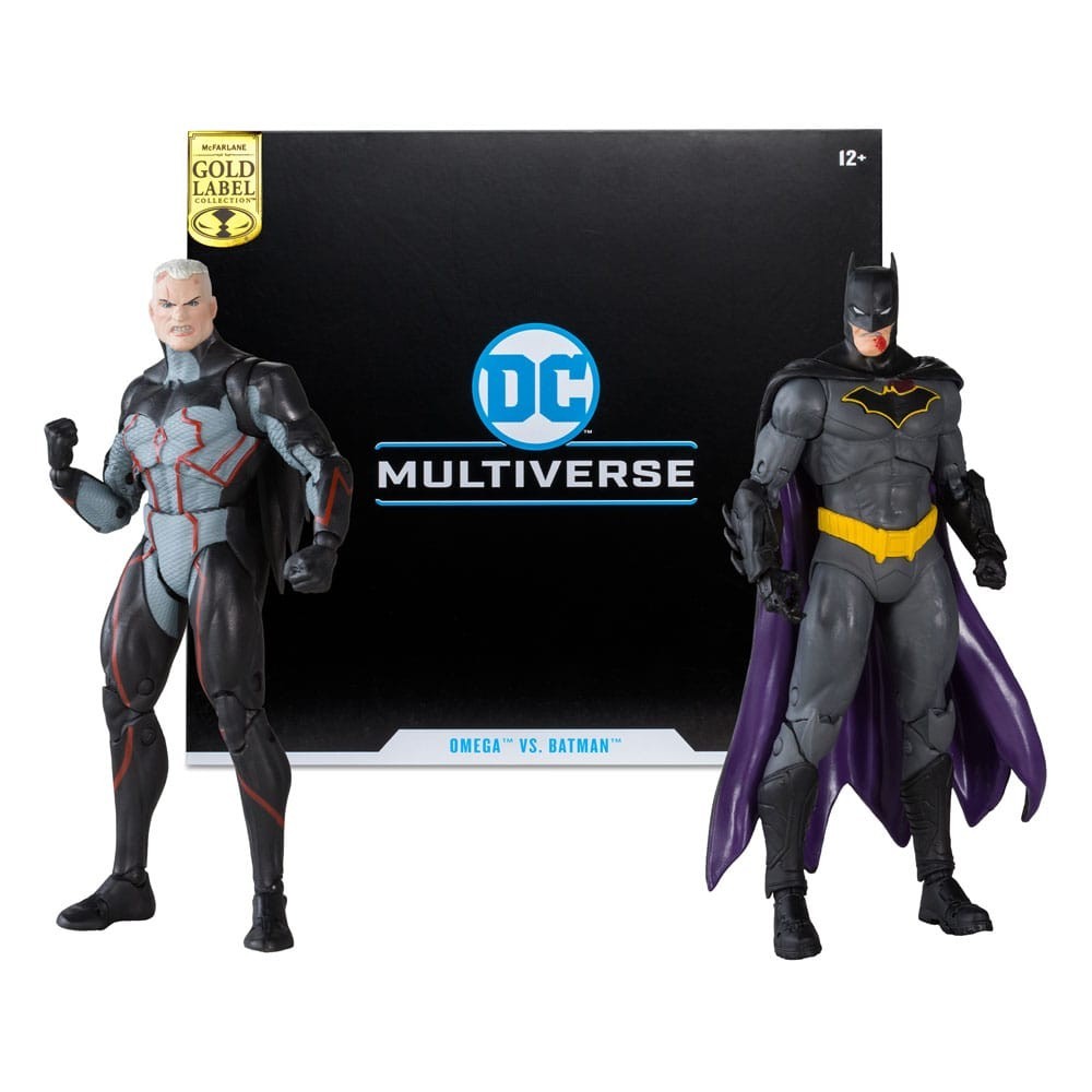 MC FARLANE DC MULTIVERSE OMEGA VS BATMAN GOLD LABEL ACTION FIGURE