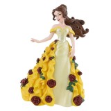 LA BELLA E LA BESTIA BELLE BOTANICALS STATUA FIGURE ENESCO