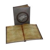 SD TOYS GAME OF THRONES STARK LIGHT UP NOTEBOOK - TACCUINO LUMINOSO 15X24CM