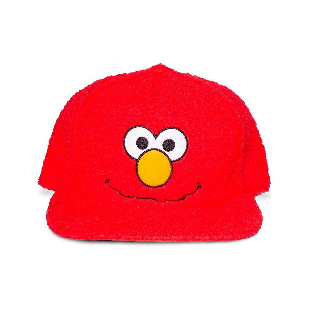 DIFUZED SESAME STREET ELMO PLUSH BASEBALL CAP