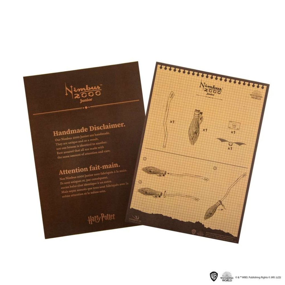 HARRY POTTER - NIMBUS 2000 SCALA 1/2 86CM REPLICA CINEREPLICAS