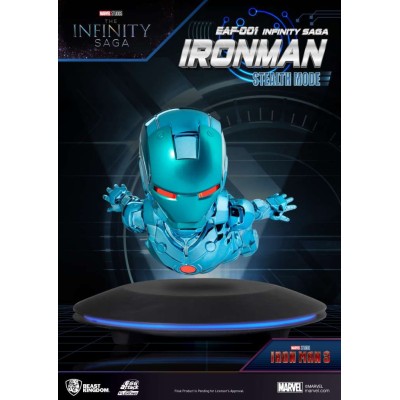 BEAST KINGDOM INFINITY SAGA IRON MAN STEALTH MODE FLOATING FIGURE STATUE