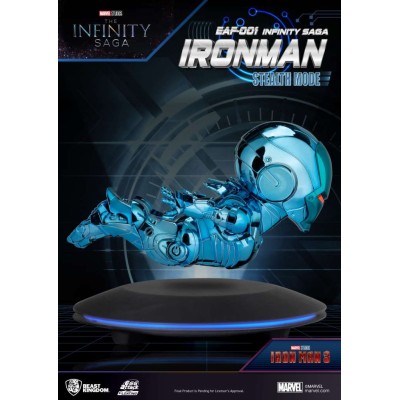 BEAST KINGDOM INFINITY SAGA IRON MAN STEALTH MODE FLOATING FIGURE STATUE