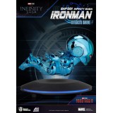 BEAST KINGDOM INFINITY SAGA IRON MAN STEALTH MODE FLOATING FIGURE STATUE