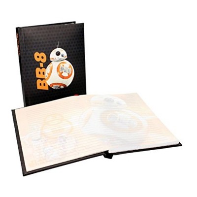 SD TOYS STAR WARS EP7 BB-8 NOTEBOOK LIGHT UP - TACCUINO LUMINOSO 15X21CM