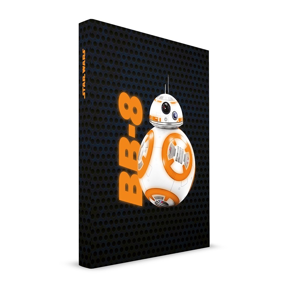 SD TOYS STAR WARS EP7 BB-8 NOTEBOOK LIGHT UP - TACCUINO LUMINOSO 15X21CM