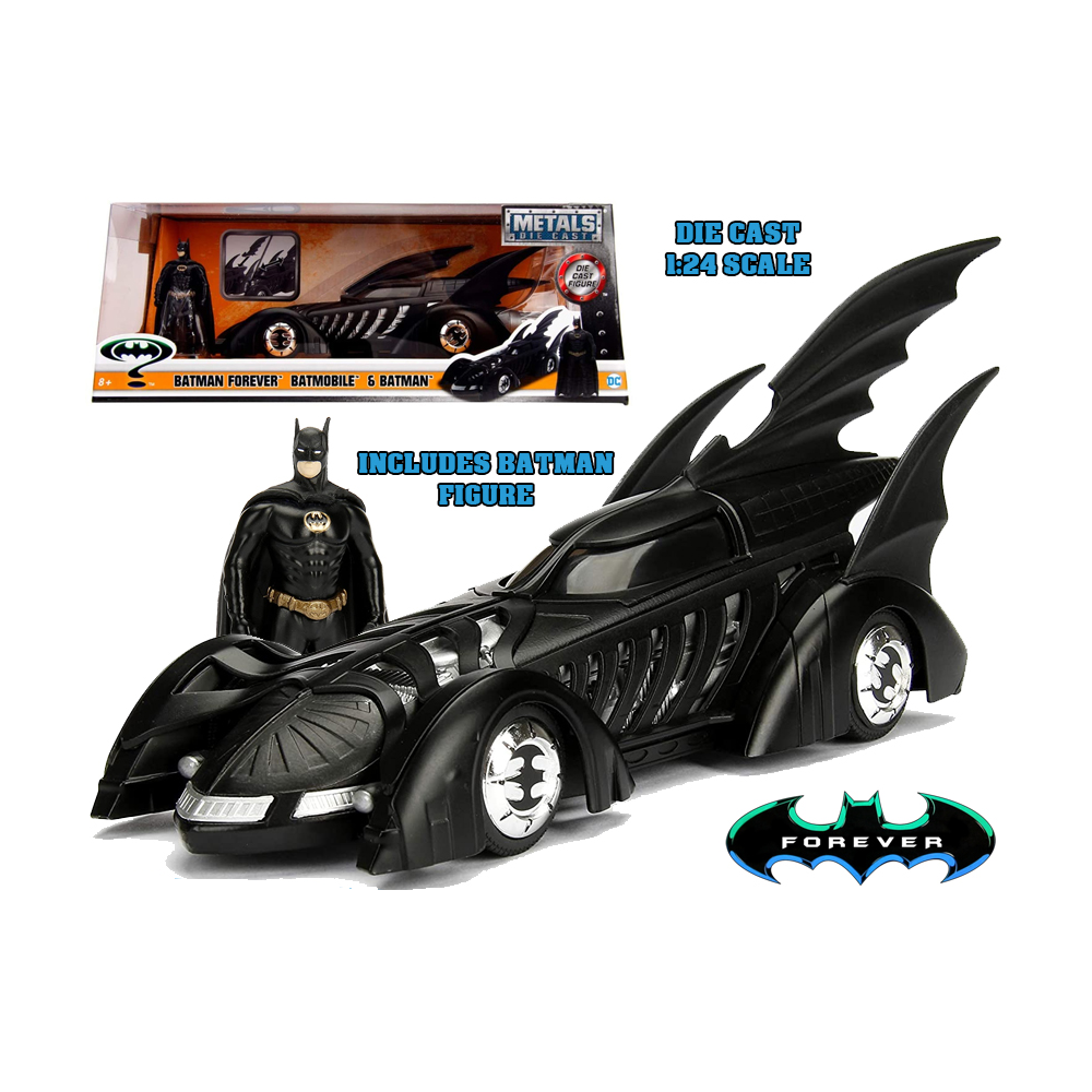 BATMAN FOREVER BATMOBILE DIE CAST 1/24 MODEL JADA TOYS