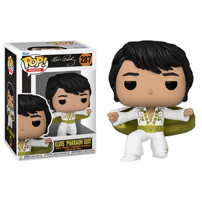 FUNKO FUNKO POP! ELVIS PRESLEY PHARAOH SUIT BOBBLE HEAD KNOCKER FIGURE