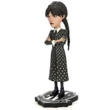 WEDNESDAY ADDAMS HEADKNOCKER BOBBLE HEAD FIGURE NECA