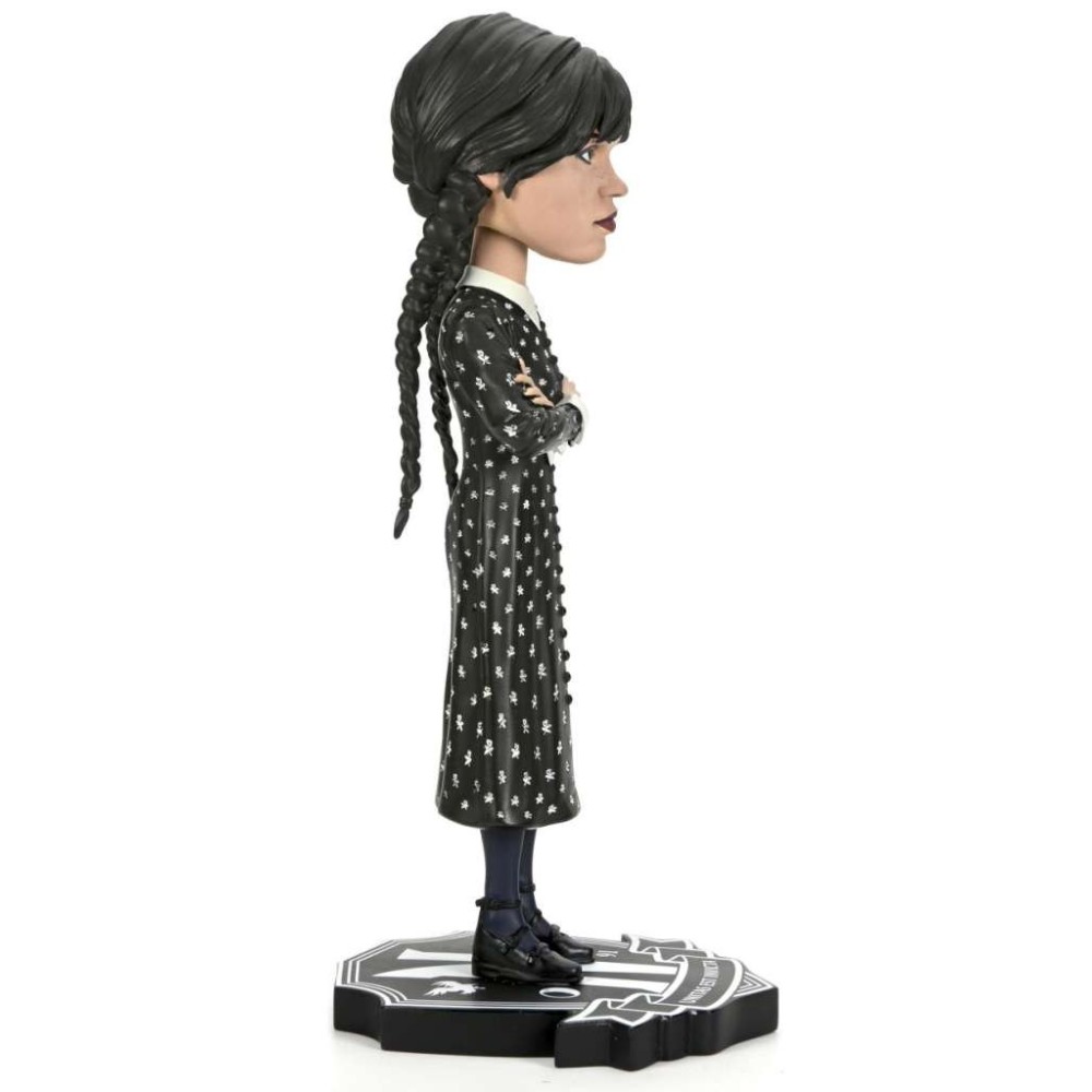 WEDNESDAY ADDAMS HEADKNOCKER BOBBLE HEAD FIGURE NECA