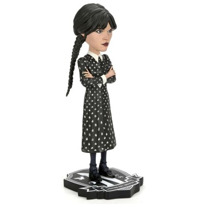 WEDNESDAY ADDAMS HEADKNOCKER BOBBLE HEAD FIGURE NECA