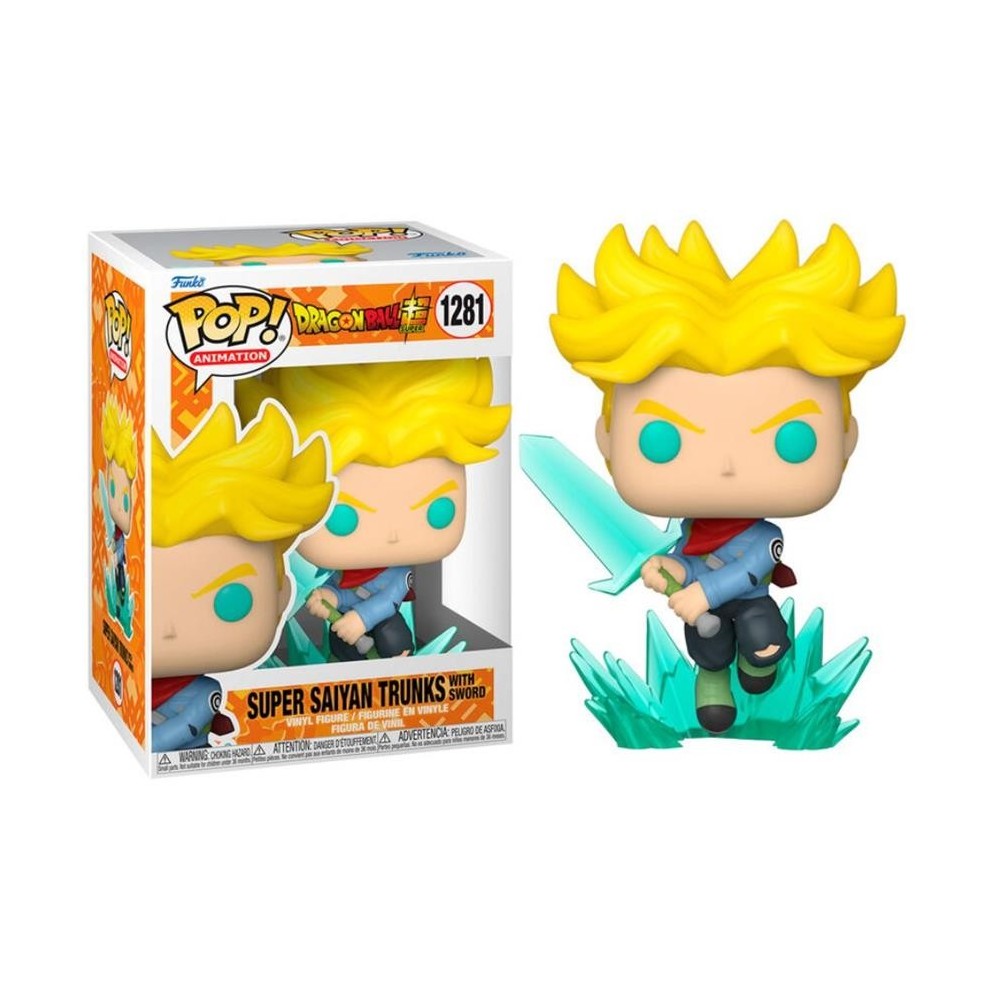 FUNKO FUNKO POP! DRAGON BALL SUPER - SUPER SAIYAN TRUNKS WITH SWORD FIGURE