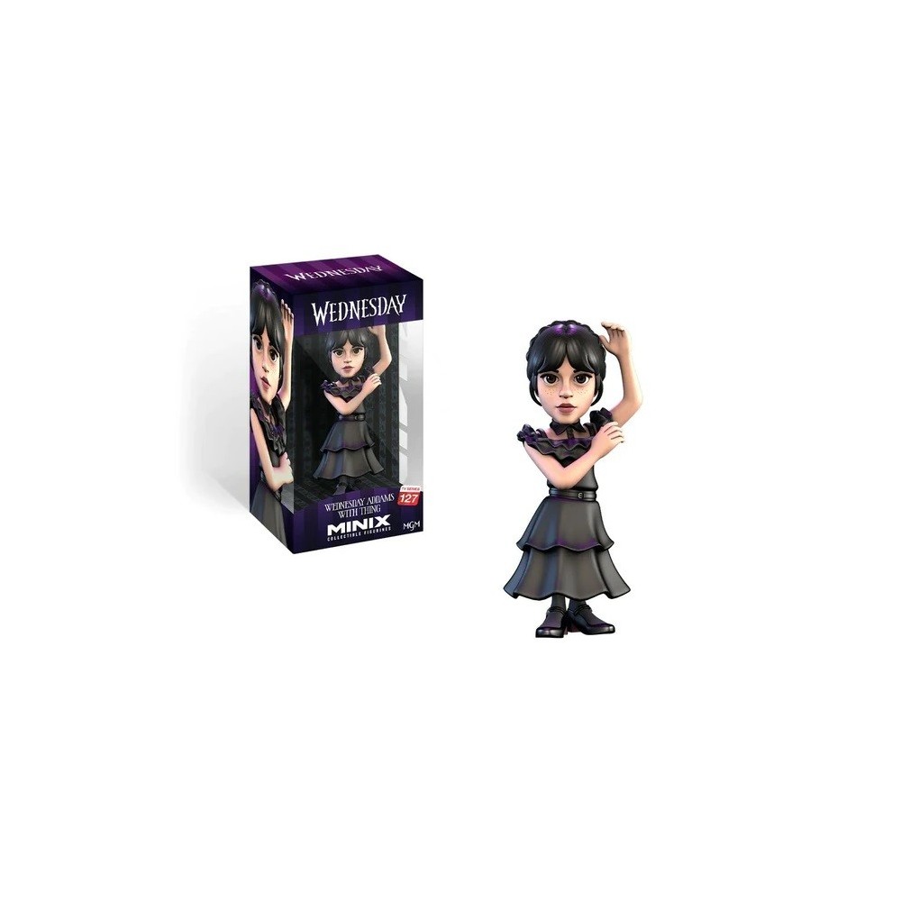 NOBLE COLLECTIONS WEDNESDAY ADDAMS BALL DRESS MINIX COLLECTIBLE FIGURINE FIGURE