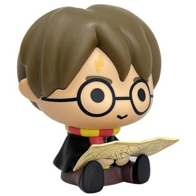 HARRY POTTER CON MARAUDER'S MAP CHIBI BANK 15 CM FIGURE SALVADANAIO PLASTOY