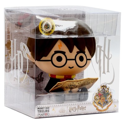 PLASTOY HARRY POTTER WITH MARAUDER'S MAP CHIBI BANK 15 CM FIGURE