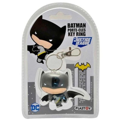 PLASTOY JUSTICE LEAGUE BATMAN CHIBI PVC KEYCHAIN