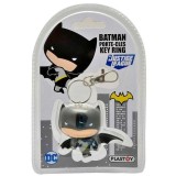 JUSTICE LEAGUE BATMAN CHIBI PVC KEYCHAIN PORTACHIAVI KEYRING PLASTOY