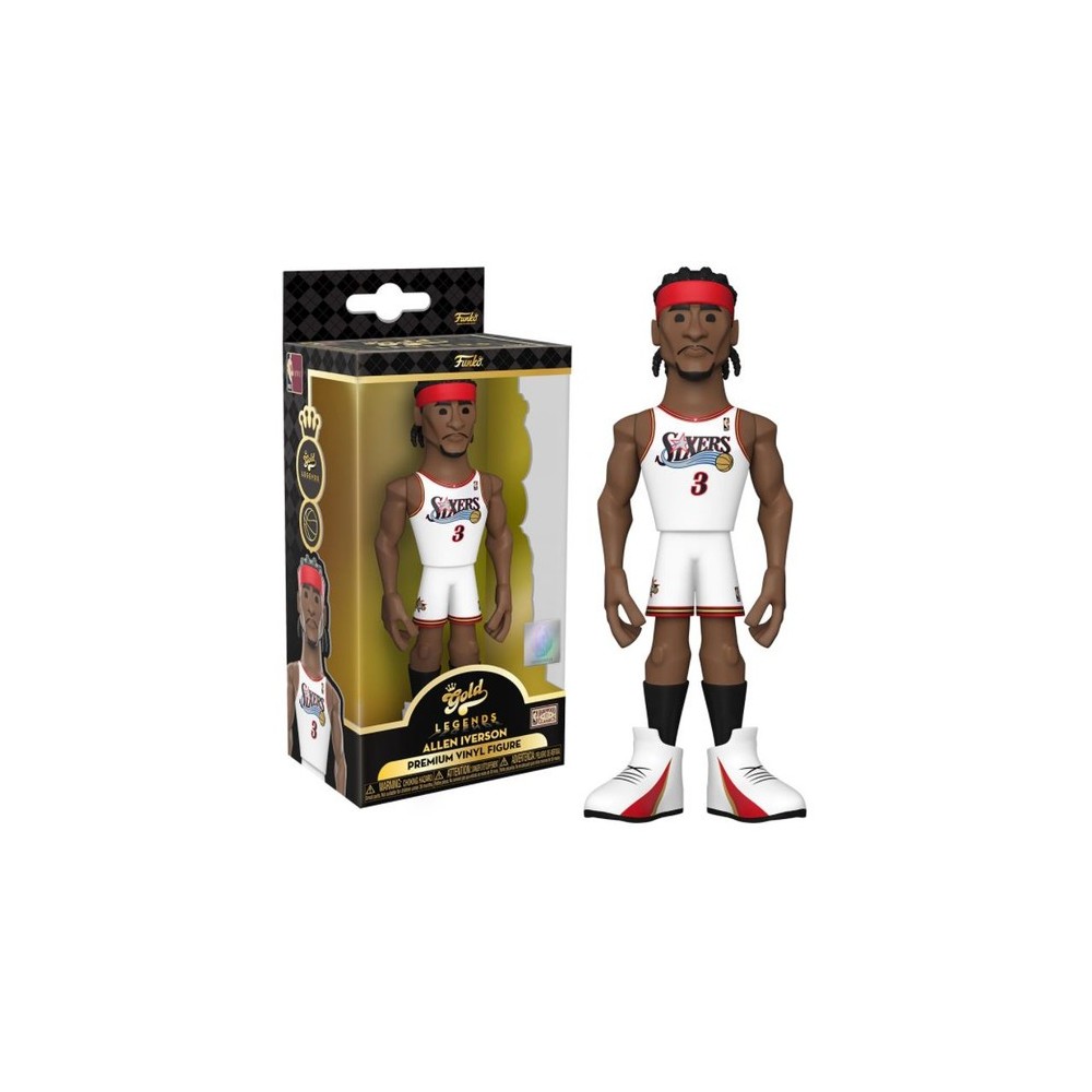 FUNKO GOLD LEGENDS NBA ALLEN IVERSON PREMIUM VINYL FIGURE FUNKO