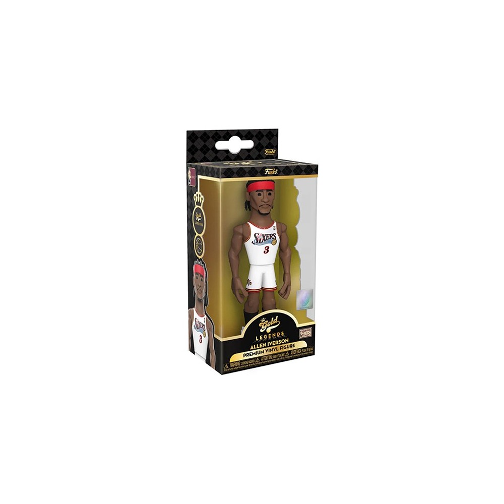 FUNKO GOLD LEGENDS NBA ALLEN IVERSON PREMIUM VINYL FIGURE FUNKO