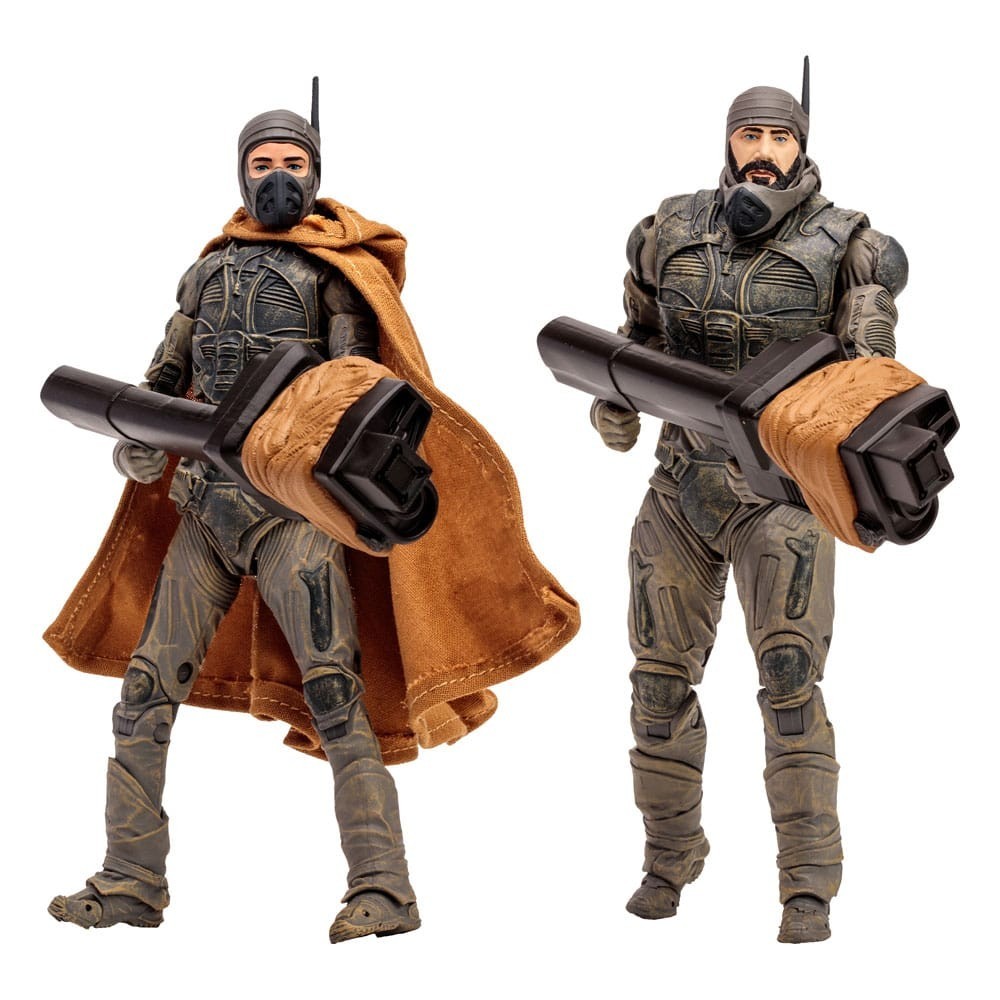 MC FARLANE DUNE PART TWO STILGAR & SHISHAKLI GOLD LABEL 2-PACK ACTION FIGURE