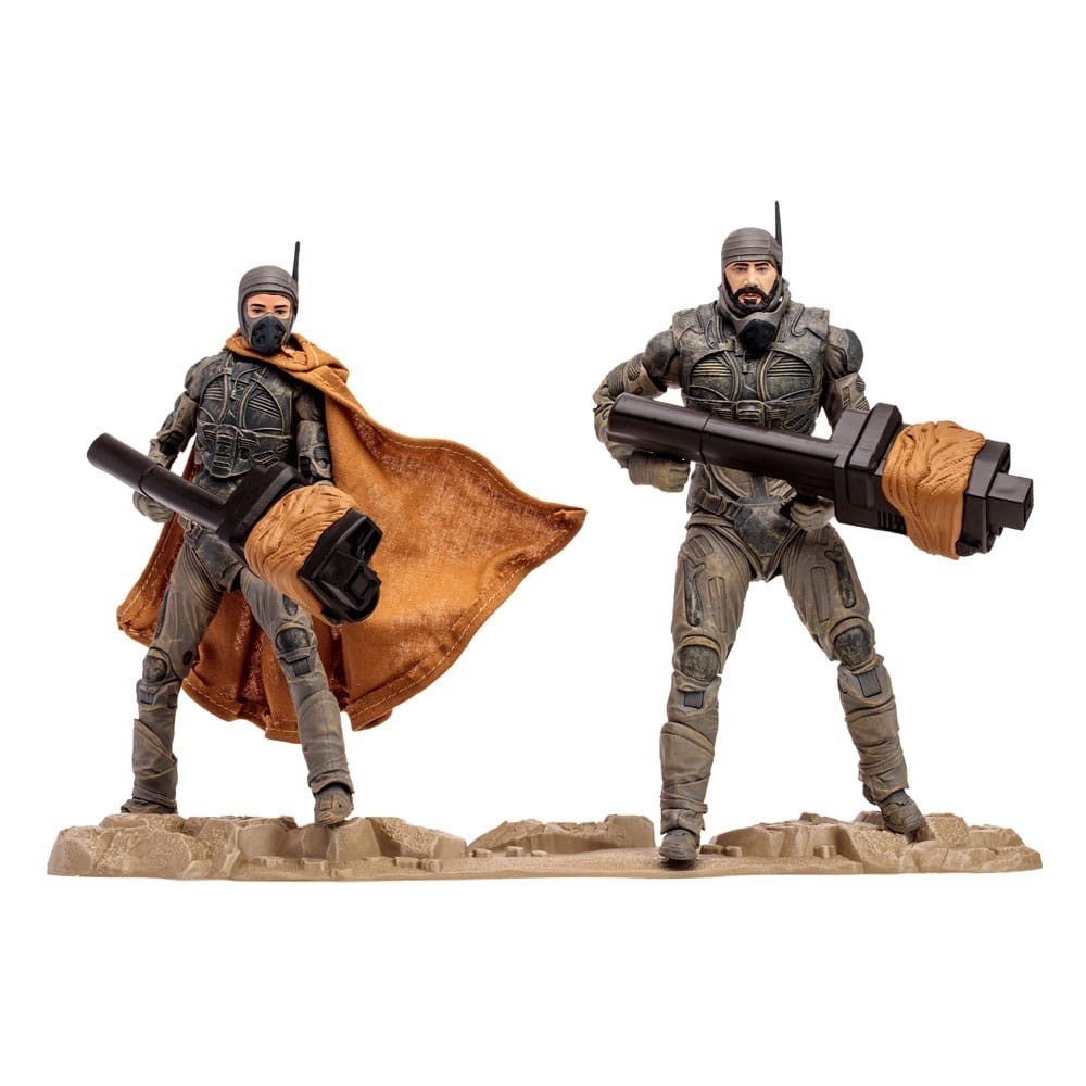 MC FARLANE DUNE PART TWO STILGAR & SHISHAKLI GOLD LABEL 2-PACK ACTION FIGURE