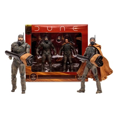MC FARLANE DUNE PART TWO STILGAR & SHISHAKLI GOLD LABEL 2-PACK ACTION FIGURE