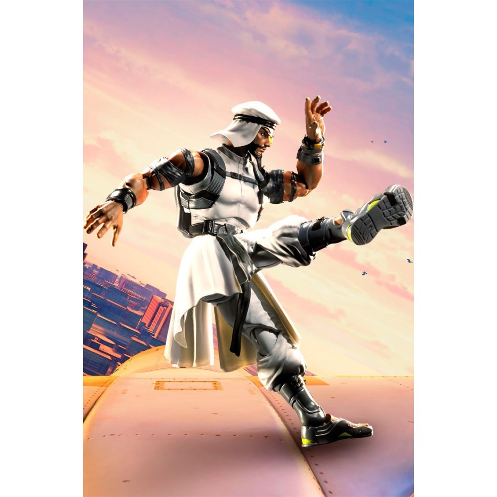 STREET FIGHTER 5 RASHID S.H. FIGUARTS ACTION FIGURE BANDAI