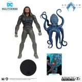 DC MULTIVERSE AQUAMAN 2 AQUAMAN STEALTH SUIT WITH TOPO GOLD LABEL ACTION FIGURE MC FARLANE