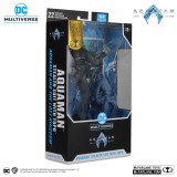 DC MULTIVERSE AQUAMAN 2 AQUAMAN STEALTH SUIT WITH TOPO GOLD LABEL ACTION FIGURE MC FARLANE
