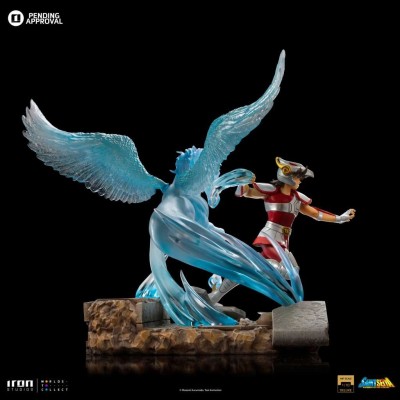 IRON STUDIOS SAINT SEIYA PEGASUS ART SCALE DELUXE 1/10 STATUE FIGURE