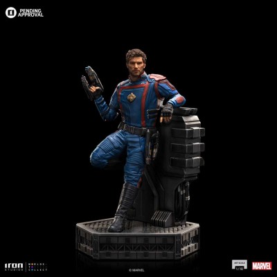 GUARDIANI DELLA GALASSIA VOL 3 STAR-LORD ART SCALE 1/10 STATUA FIGURE IRON STUDIOS