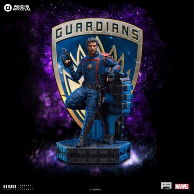 GUARDIANI DELLA GALASSIA VOL 3 STAR-LORD ART SCALE 1/10 STATUA FIGURE IRON STUDIOS