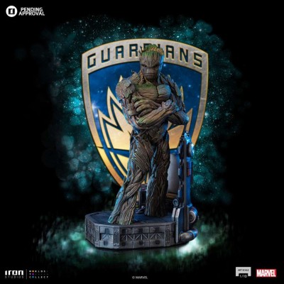 GUARDIANI DELLA GALASSIA VOL 3 GROOT ART SCALE 1/10 STATUA FIGURE IRON STUDIOS
