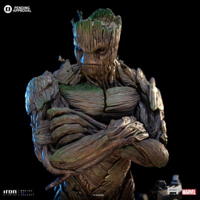 GUARDIANI DELLA GALASSIA VOL 3 GROOT ART SCALE 1/10 STATUA FIGURE IRON STUDIOS