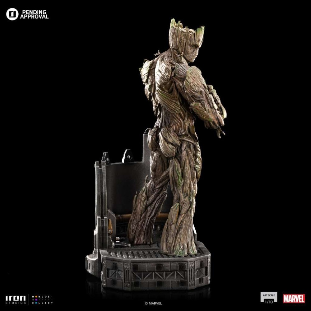 GUARDIANI DELLA GALASSIA VOL 3 GROOT ART SCALE 1/10 STATUA FIGURE IRON STUDIOS
