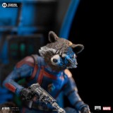 IRON STUDIOS GUARDIANI DELLA GALASSIA VOL 3 ROCKET RACOON ART SCALE 1/10 STATUE FIGURE