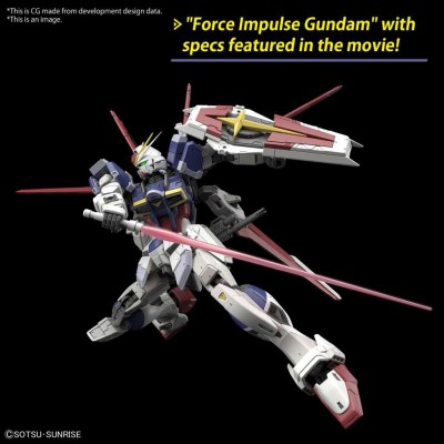BANDAI RG REAL GRADE GUNDAM FORCE IMPULSE SPEC II 1/144 MODEL KIT ACTION FIGURE