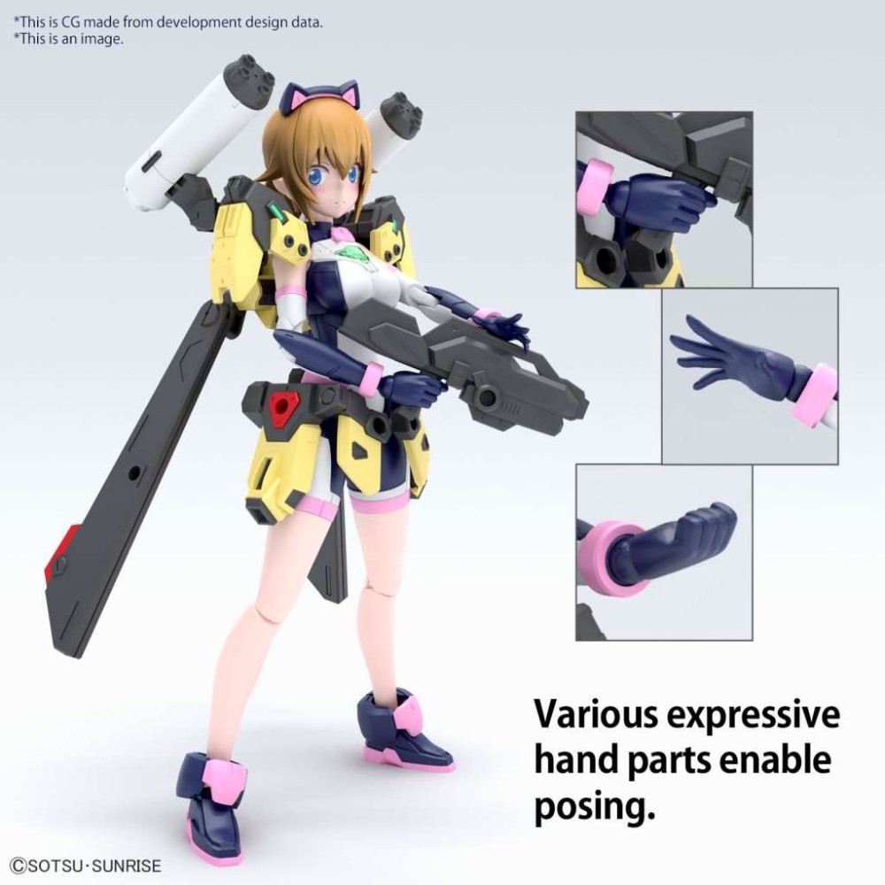 BANDAI FIGURE RISE STANDARD AVATAR FUMINA MODEL KIT ACTION FIGURE