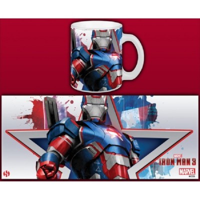 IRON MAN 3 IRON PATRIOT MUG TAZZA IN CERAMICA SEMIC