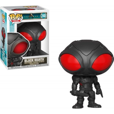 FUNKO POP! AQUAMAN AND THE LOST KINGDOM - BLACK MANTA BOBBLE HEAD KNOCKER FIGURE FUNKO